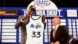 PLATZ 7: Draft 1992 - Score: 175 - 5 All-Stars (Shaquille O’Neal, Alonzo Mourning, Christian Laettner, Tom Gugliotta, Latrell Sprewell).