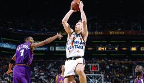 PLATZ 4: Draft 1985 - Score: 551 - 10 All-Stars (Patrick Ewing, Xavier McDaniel, Chris Mullin, Detlef Schrempf, Charles Oakley, Karl Malone, Joe Dumars, A.C. Green, Terry Porter, Michael Adams).