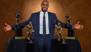 4x MVP (James), 5x Finals-MVP (James, Wade), 15x All-NBA 1st Team (James, Wade), 9x 2nd Team (James, Anthony, Bosh, Wade), 9x 3rd Team (James, Anthony, Wade), 5x All-Defense 1st Team (James), 5x 2nd Team und 58 All-Star-Teilnahmen.