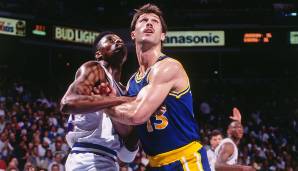 Geteilter Platz 17: Sarunas Marciulionis (Golden State Warriors) - 6 Spiele mit mindestens 20 Punkten als Reservist in der Saison 1991/92.