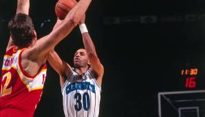 Geteilter Platz 17: Dell Curry (Charlotte Hornets) - 6 Spiele mit mindestens 20 Punkten als Reservist in der Saison 1992/93.