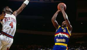 Geteilter Platz 4: Walter Davis (Denver Nuggets) - 9 Spiele mit mindestens 20 Punkten als Reservist in der Saison 1989/90.