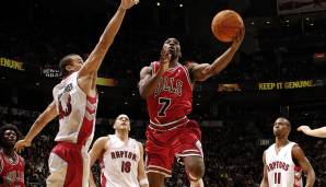 Geteilter Platz 4: Ben Gordon (Chicago Bulls) - 9 Spiele mit mindestens 20 Punkten als Reservist in der Saison 2006/07.