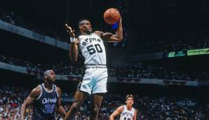Platz 21: David Robinson - 211 Punkte für die San Antonio Spurs in der Saison 1989/90.