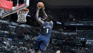 Platz 19: Zion Williamson - 221 Punkte für die New Orleans Pelicans in der Saison 2019/20