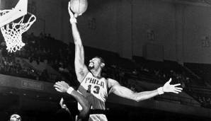 Platz 1: Wilt Chamberlain - 371 Punkte für die Philadelphia Warriors in der Saison 1959/60.