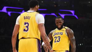Platz 23: Los Angeles Lakers - Anzahl der verbleibenden Spiele: 26 - Strength of Schedule: .485.