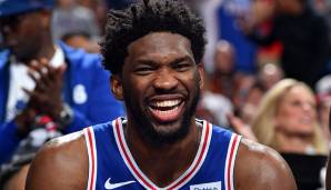 Platz 1: Joel Embiid (Philadelphia 76ers) - 91 OVR.