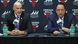 John Paxson und Gar Forman sind seit 2009 gemeinsam für die Chicago Bulls tätig.