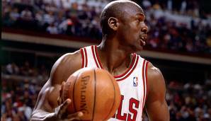 Michael Jordan spielte bis 1998 bei den Chicago Bulls.