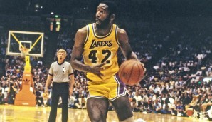 James Worthy räumte mit den Los Angeles Lakers zahlreiche Meisterschaften ab.