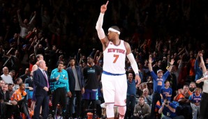 Carmelo Anthony konnte den New York Knicks keine Championship bescheren.