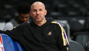 Jason Kidd sitzt derzeit bei den Los Angeles Lakers als Assistant Coach auf der Bank.