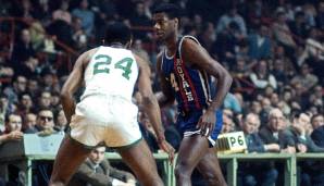 Platz 7: OSCAR ROBERTSON - 77 Spiele mit mindestens 40 Punkten zwischen 1960 und 1970 - Karrierebestwert: 56 Punkte gegen die Los Angeles Lakers am 18. Dezember 1964