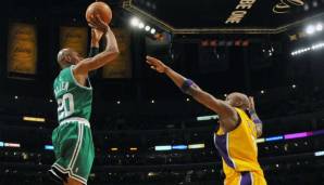 Platz 12: Ray Allen – verlängerte bei den Boston Celtics (2 Jahre, 20 Mio. Dollar).