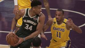 Giannis Antetokounmpo (Milwaukee Bucks) - 27,8 Punkte, 12,2 Rebounds