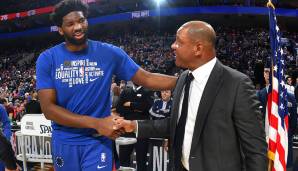 Doc Rivers coacht zukünftig Joel Embiid und die Sixers.