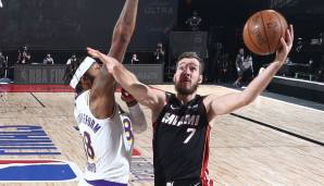 ALL-NBA-PLAYOFF THIRD TEAM: GORAN DRAGIC (Guard, Miami Heat) - Stats in den Playoffs: 19,1 Punkte, 4,4 Assists und 4,1 Rebounds bei 44,4 Prozent aus dem Feld und 34,6 Prozent von Downtown in 32,5 Minuten (17 Spiele).
