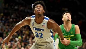 JAMES WISEMAN | Alter: 19 | Stats 19/20: 19,7 Punkte, 10,7 Rebounds und 3,0 Blocks bei 76,9 Prozent FG für die Memphis Tigers am College| Gehalt: 8,7 Mio. Dollar (Vertrag bis 2024 - Teamoptionen in den letzten beiden Vertragsjahren)