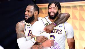 Platz 18: ANTHONY DAVIS - 5 Jahre und 189,9 Millionen Dollar bei den Los Angeles Lakers in 2020