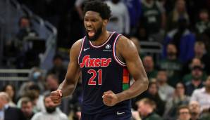 Platz 26: JOEL EMBIID (28, Philadelphia 76ers, Center) - 33,6 Mio. Dollar - Vertrag bis 2027 (Verlängerung über 4 Jahre und 196 Mio. beginnt 2023)