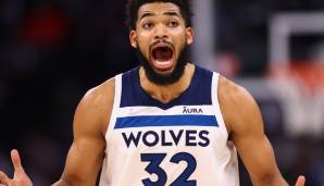 Platz 22: KARL-ANTHONY TOWNS (26, Minnesota Timberwolves, Center) - 33,8 Mio. Dollar - Vertrag bis 2028 (Verlängerung über 4 Jahre und 224 Mio. beginnt 2024)