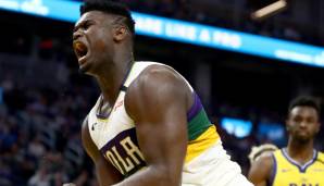 Platz 15: ZION WILLIAMSON - 5 Jahre und 192,9 Millionen Dollar bei den New Orleans Pelicans in 2022 (bis zu 231 Mio. möglich)