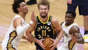 Platz 4: INDIANA PACERS - Net-Rating: 4,2 (Offensiv: 113,5 - Defensiv: 109,3)