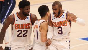 Platz 7: CHRIS PAUL (Phoenix Suns) - 278.128 Stimmen - Stats 2020/21: 16,9 Punkte und 8,1 Assists bei 47,4 Prozent aus dem Feld (23 Spiele)