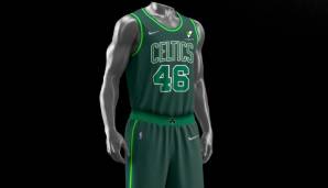 BOSTON CELTICS: Die Celtics versuchen sich mal wieder an einem neuen Grün-Ton und wir finden, dass Boston weiter nur in den klassischen Farben auflaufen sollte.