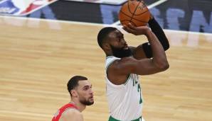 JAYLEN BROWN (Boston Celtics) - erste Teilnahme am Three-Point Contest - Stats 2020/21: 38,5 Prozent von Downtown bei 6,0 Versuchen pro Partie