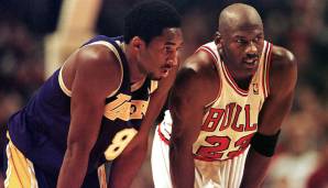 Kobe Bryant wird von Michael Jordan in die Hall of Fame aufgenommen werden.