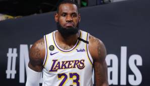 Platz 1 – LEBRON JAMES (NBA, Los Angeles Lakers): 126,9 Millionen Dollar (36,9 Millionen Dollar Gehalt, 90 Millionen Dollar Werbeeinnahmen) – 2021 auf Rang 5
