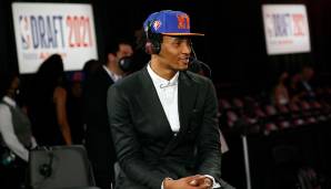 21. Pick: New York Knicks (zu den Clippers getradet) - Keon Johnson (G - Tennessee)