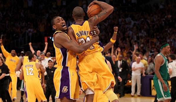 Ron Artest gewann 2010 mit den Los Angeles Lakers die Championship.