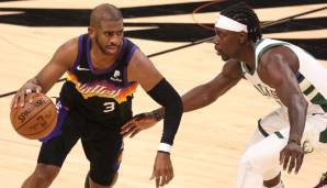 Platz 6: CHRIS PAUL (Phoenix Suns) | Ballhandling-Rating: 93 | Overall-Rating: 90