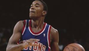 Präsentiert von ISIAH THOMAS: Die Pistons-Legende war ein Mentor für den aus Detroit stammenden Webber. Bereits im Alter von 12 Jahren traf Webber sein großes Idol bei einem Basketball-Camp, später wurde sie gute Freunde.