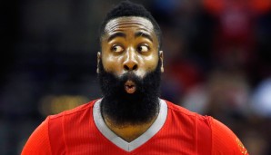 Platz 4: JAMES HARDEN (Thunder, Rockets, Nets) - 99,9 prozentige Wahrscheinlichkeit, in die Hall of Fame zu kommen | Auszeichnungen: u.a. 9x All-Star, 1x MVP, 3x Scoring-Champion, 1x Assist-Champion