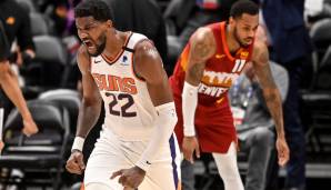 Platz 14: DEANDRE AYTON (Phoenix Suns) | Alter: 23 | Position: Center | Stats 20/21: 14,4 Punkte, 10,5 Rebounds und 1,2 Blocks bei 62,6 Prozent FG in 30,7 Minuten (69 Spiele)