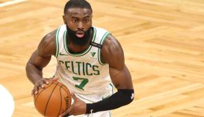 Platz 10: JAYLEN BROWN (Boston Celtics) | Alter: 24 | Position: Guard | Stats 20/21: 24,7 Punkte, 6,0 Rebounds und 3,4 Assists bei 48,4 Prozent FG und 39,7 Prozent Dreier in 34,5 Minuten (58 Spiele)
