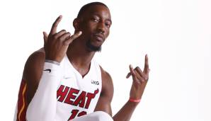 Platz 7: BAM ADEBAYO (Miami Heat) - 141.693 Stimmen - Stats 2021/22: 18,7 Punkte, 10,2 Rebounds und 3,2 Assists bei 51,9 Prozent aus dem Feld (18 Spiele)