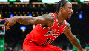 DeMar DeRozan ist der beste Scorer der Chicago Bulls.