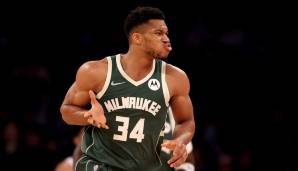 Platz 12: GIANNIS ANTETOKOUNMPO (Milwaukee Bucks) l +17,7 in 843 Minuten