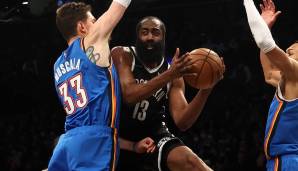 Die Brooklyn Nets blamieren sich gegen OKC.