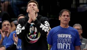 Luka Doncic kann es kaum glauben: Die Mavs haben Spiel 1 der Playoffs gegen die Utah Jazz verloren.