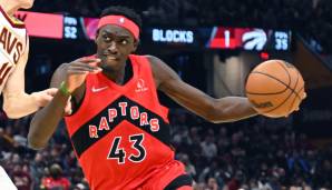 PASCAL SIAKAM (Toronto Raptors, Forward) - Stimmen fürs First Team: 0 | Stimmen fürs Second Team: 7 | Stimmen fürs Third Team: 42 | Gesamtpunktzahl: 63 - 2. All-NBA-Nominierung