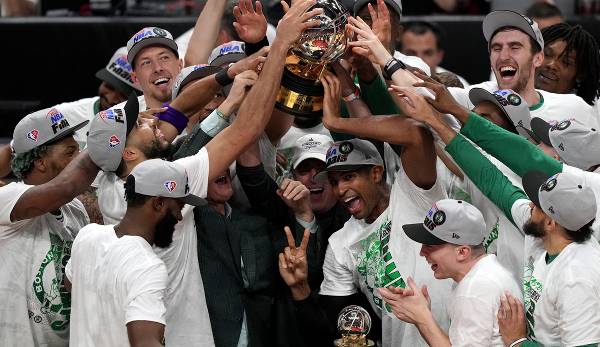 Die Boston Celtics stehen erstmals seit 2010 in den NBA Finals.
