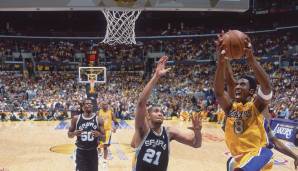 Platz 8: KOBE BRYANT (Los Angeles Lakers, 22 Jahre und 269 Tage) - 45 Punkte bei den San Antonio Spurs am 19. Mai 2001