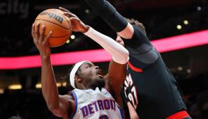 Jerami Grant (l.) läuft von nun an für die Portland Trail Blazers auf.