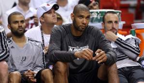 Platz 10: TONY PARKER | Team: San Antonio Spurs | Plus/Minus: -27 in 33 Minuten in Spiel 2 der NBA Finals 2013 gegen die Miami Heat (84:103)